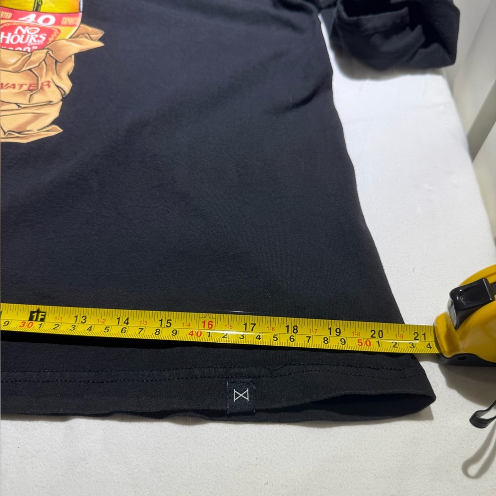 No Hours Black Graphic Sweatshirt - Picture 5 of 11